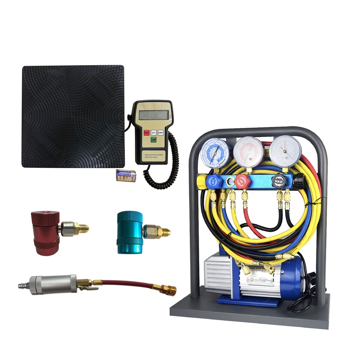 KraftWell KRW134ALC Комплект для обслуживания кондиционеров KraftWell KRW134ALC Комплект для обслуживания кондиционеров