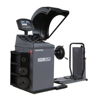 KraftWell KRW244E Балансировочный станок для колес грузовых автомобилей с ручным вводом параметров