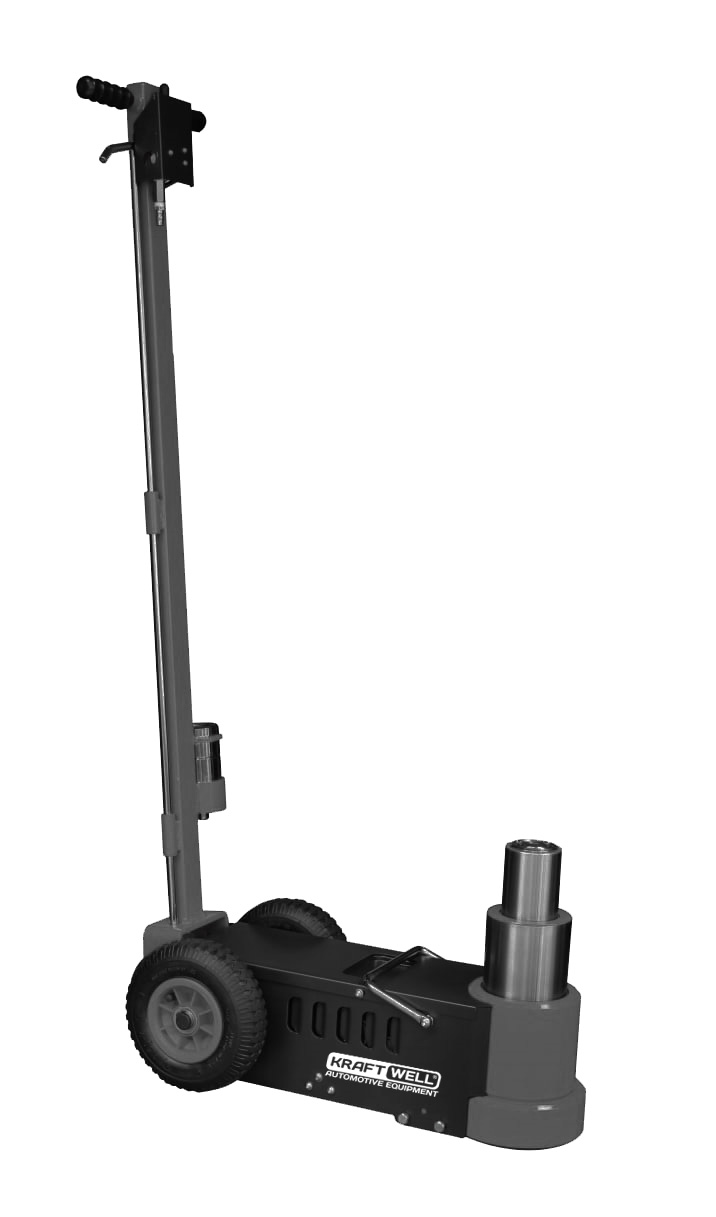 KraftWell KRWAJ80-2L Домкрат пневмогидравлический г/п 80/40 т. KraftWell KRWAJ80-2L Домкрат пневмогидравлический г/п 80/40 т.