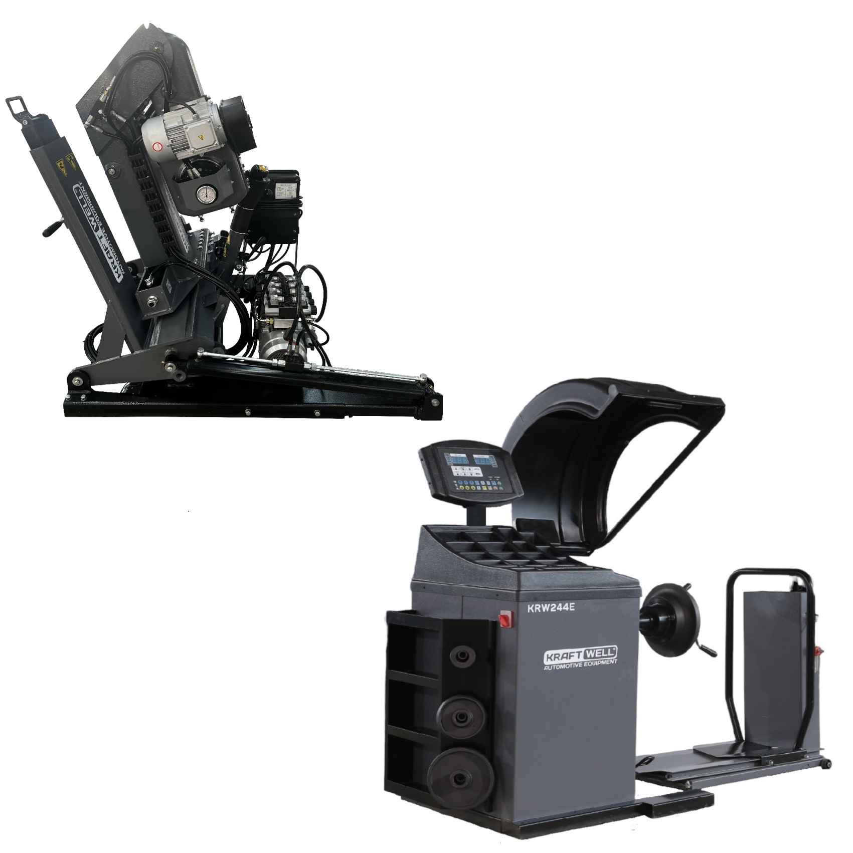 KraftWell KRW26M+KRW244E Комплект шиномонтажа МОБИЛЬНЫЙ26 KraftWell KRW26M+KRW244E Комплект шиномонтажа МОБИЛЬНЫЙ26