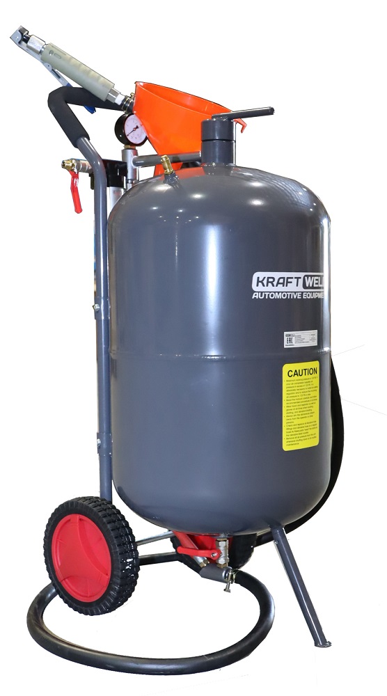 KraftWell KRW-SB20H Установка пескоструйная, бак для песка 74 л KraftWell KRW-SB20H Установка пескоструйная, бак для песка 74 л