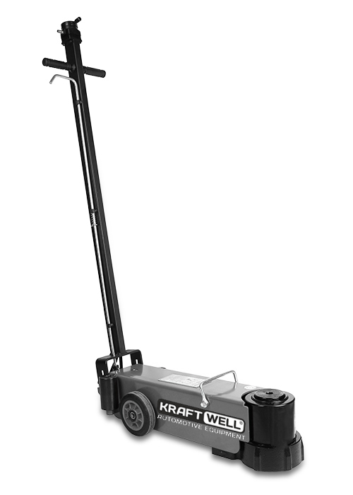 KraftWell KRWAJ40-2T Домкрат пневмогидравлический г/п 40/20 т. KraftWell KRWAJ40-2T Домкрат пневмогидравлический г/п 40/20 т.