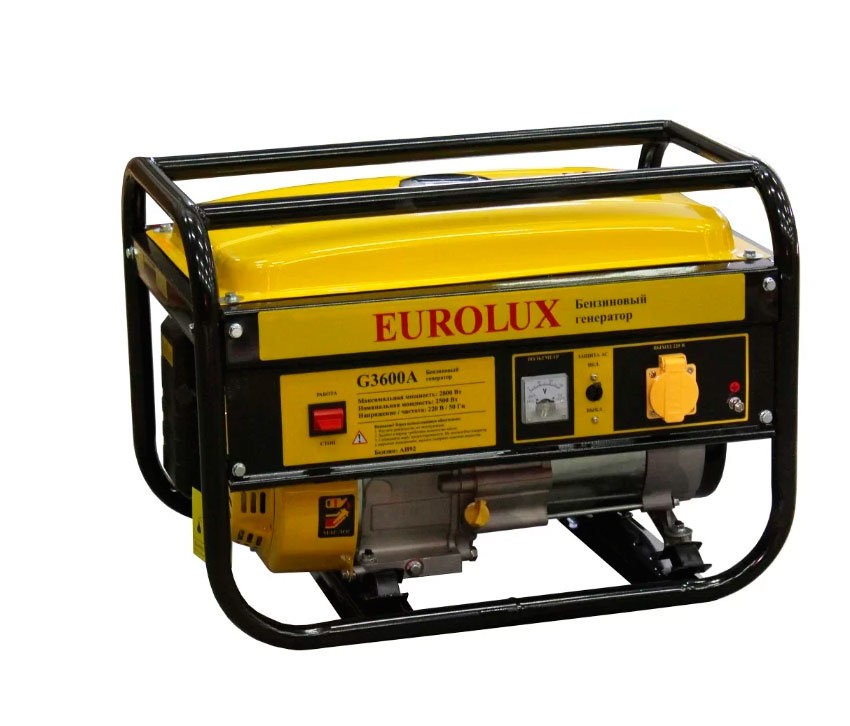 Электрогенератор EUROLUX G3600A Электрогенератор EUROLUX G3600A