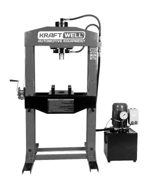 KraftWell KRWPR50E Пресс 50 т. c электроприводом