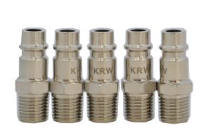 KraftWell KRW-QC14MM-5 БРС разъем резьба M1/4", 5 шт
