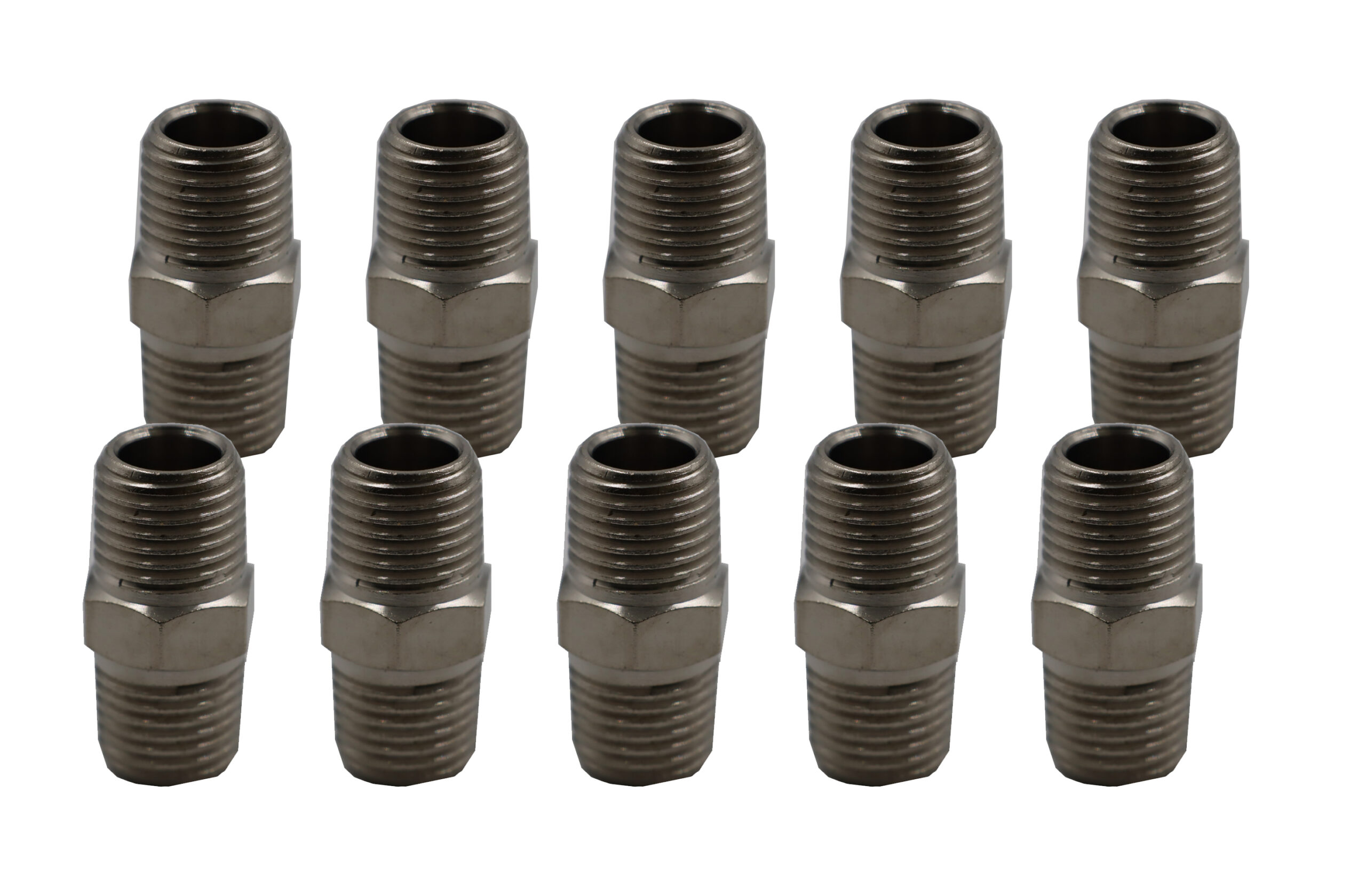 KraftWell KRW-TF14M14M-10 Переходник резьбовой M1/4" - M1/4", 10 шт KraftWell KRW-TF14M14M-10 Переходник резьбовой M1/4" - M1/4", 10 шт
