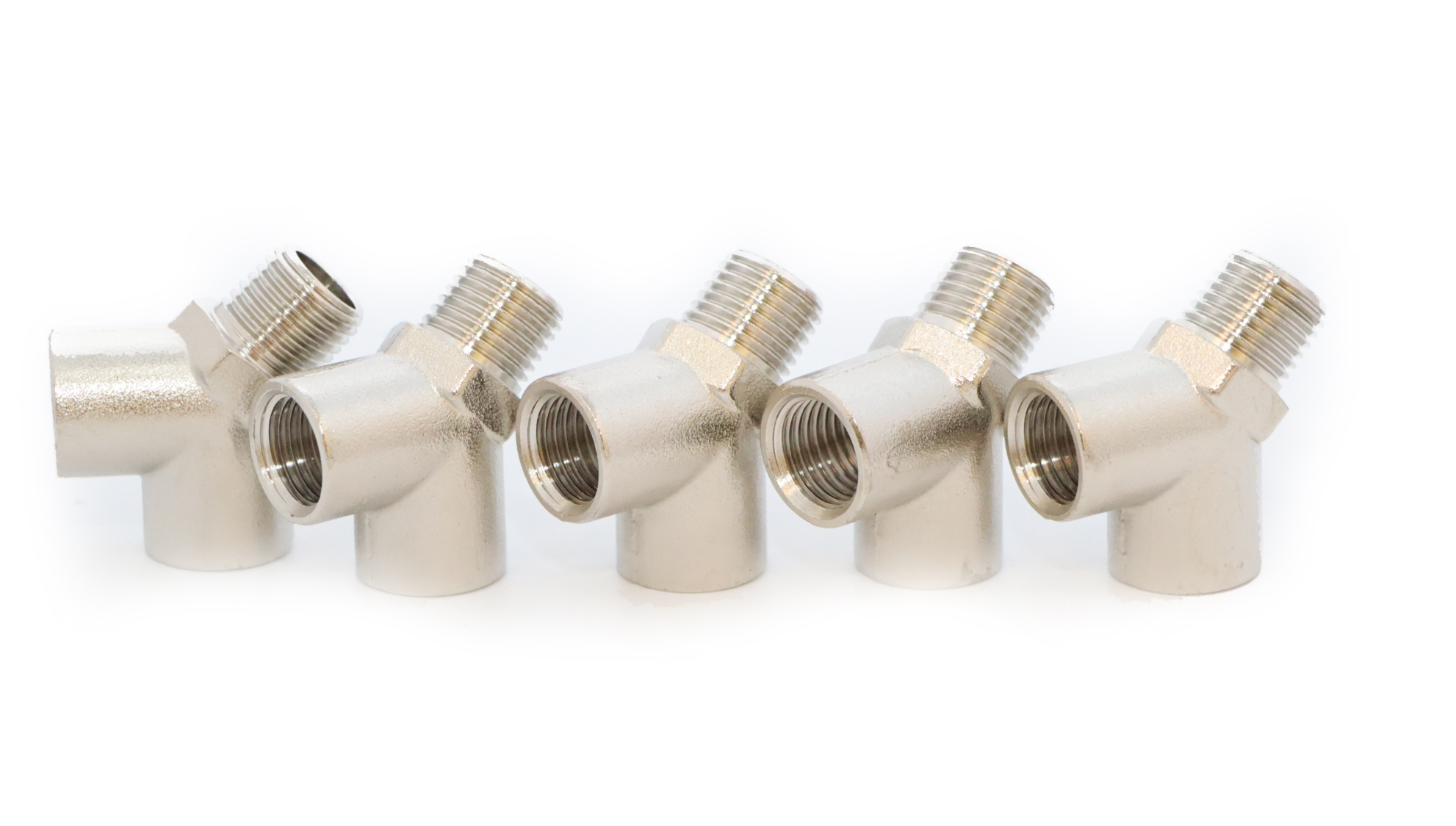 KraftWell KRW-TY14FMF-5 Тройник резьбовой Y-образный F1/4" - M1/4" - F1/4", 5 шт KraftWell KRW-TY14FMF-5 Тройник резьбовой Y-образный F1/4" - M1/4" - F1/4", 5 шт