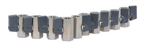 KraftWell KRW-BV14F-10 Вентиль шаровый F1/4" - F1/4", 10 шт