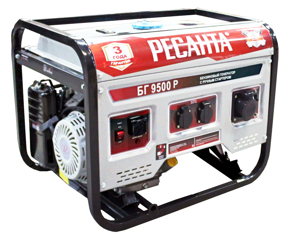 Электрогенератор БГ 9500 Р Ресанта Электрогенератор БГ 9500 Р Ресанта