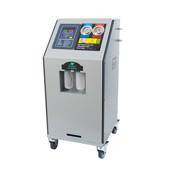 Заправка кондиционер установка GrunBaum AC3000N, полуавтоматическая, R134a Заправка кондиционер установка GrunBaum AC3000N, полуавтоматическая, R134a