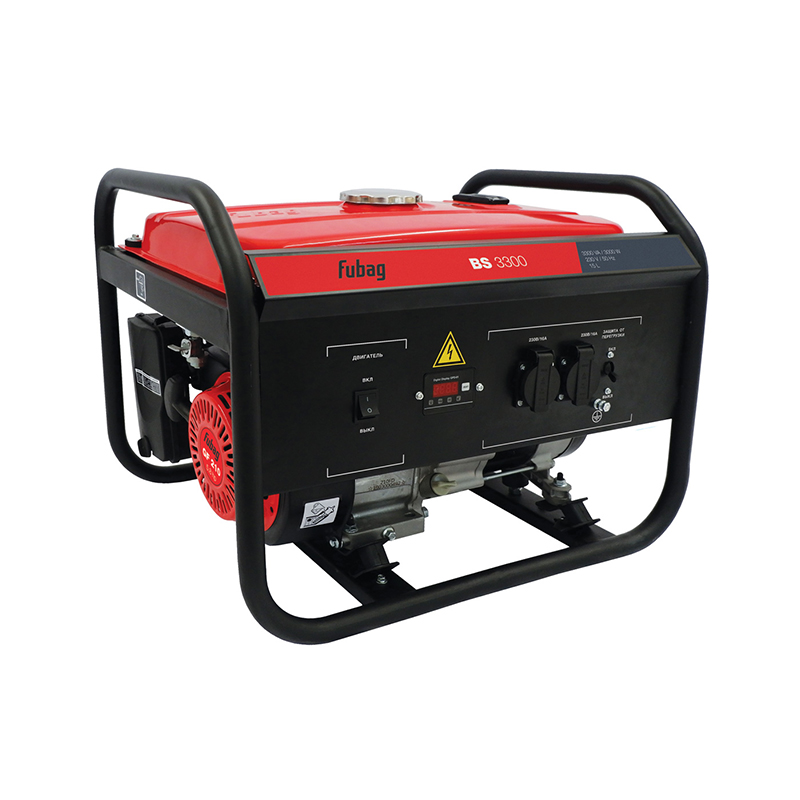 FUBAG BS3300 Бензиновый генератор на 3,3 кВт, FUBAG BS3300 FUBAG BS3300 Бензиновый генератор на 3,3 кВт, FUBAG BS3300