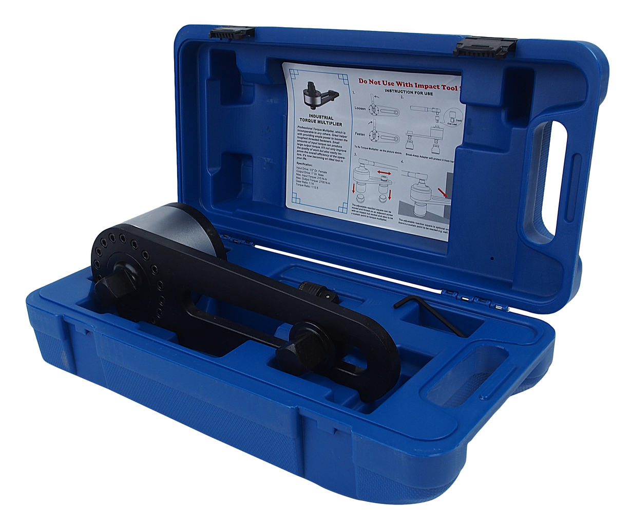 JTC-7840 МУЛЬТИПЛИКАТОР 1/2"F X 1"M ДЛЯ УСИЛЕНИЯ КРУТЯЩЕГО МОМЕНТА ДО 2700НМ JTC-7840 МУЛЬТИПЛИКАТОР 1/2"F X 1"M ДЛЯ УСИЛЕНИЯ КРУТЯЩЕГО МОМЕНТА ДО 2700НМ