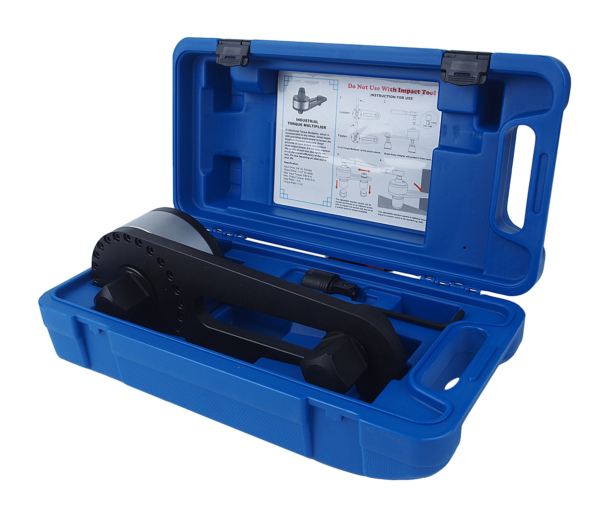 JTC-7842 МУЛЬТИПЛИКАТОР 3/4"F X 1 1/2"M ДЛЯ УСИЛЕНИЯ КРУТЯЩЕГО МОМЕНТА ДО 4500НМ JTC-7842 МУЛЬТИПЛИКАТОР 3/4"F X 1 1/2"M ДЛЯ УСИЛЕНИЯ КРУТЯЩЕГО МОМЕНТА ДО 4500НМ