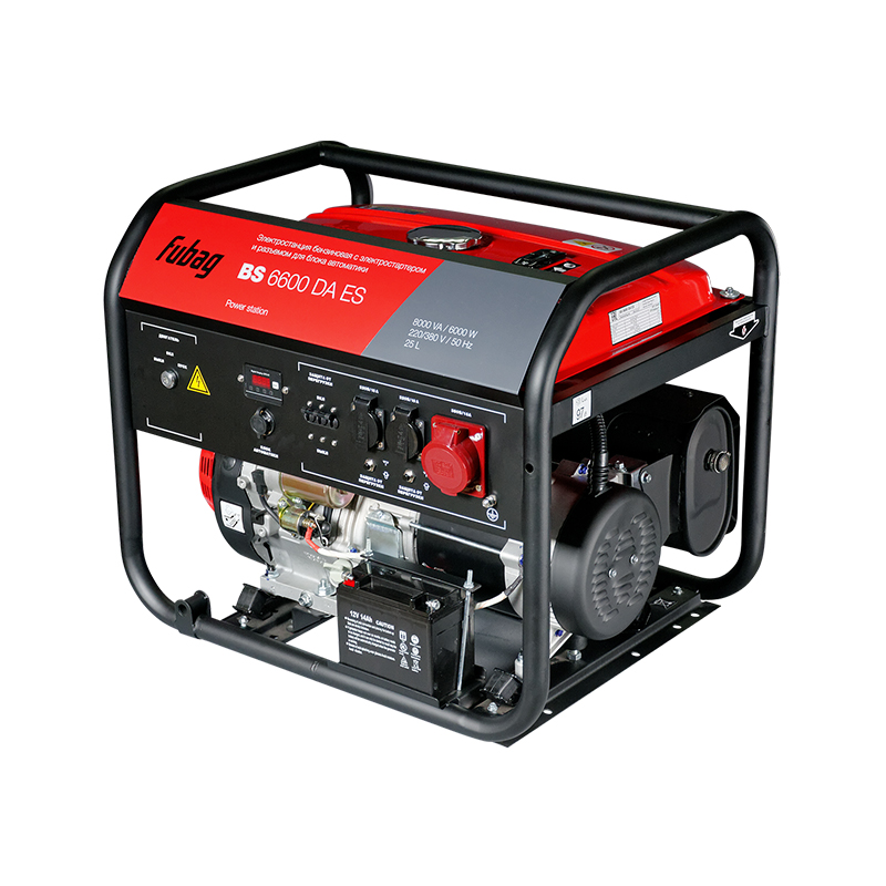FUBAG Бензиновый генератор BS 6600 DA ES FUBAG Бензиновый генератор BS 6600 DA ES