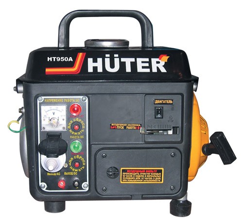 Портативный бензогенератор HUTER HT950A Портативный бензогенератор HUTER HT950A