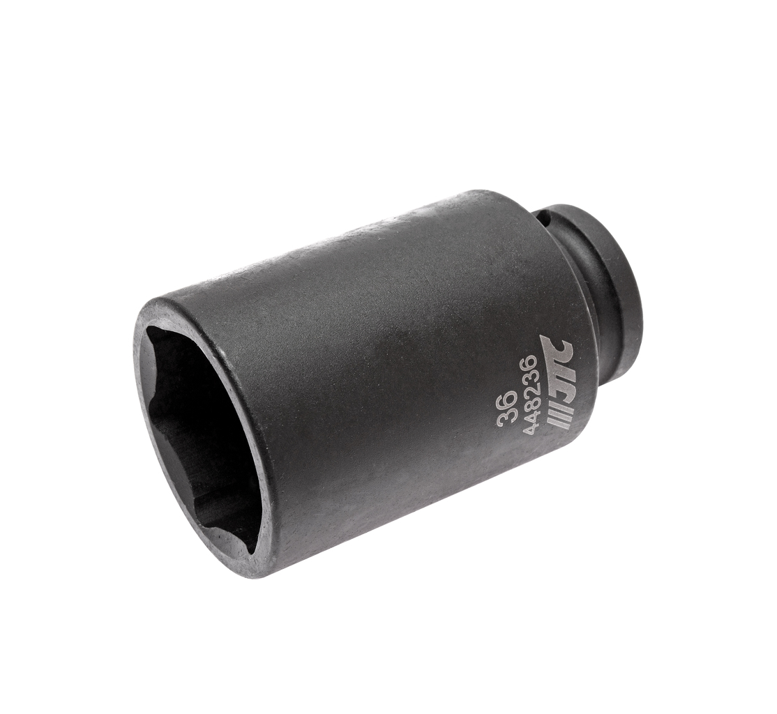 JTC-448236 ГОЛОВКА ТОРЦЕВАЯ 1/2" 36ММ УДАРНАЯ ГЛУБОКАЯ L=82ММ JTC JTC-448236 ГОЛОВКА ТОРЦЕВАЯ 1/2" 36ММ УДАРНАЯ ГЛУБОКАЯ L=82ММ JTC