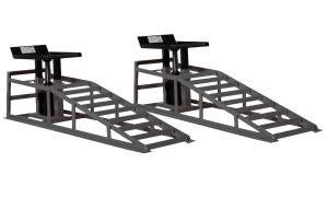 KraftWell KRWCR2 Гидравлическая заездная рампа, г/п 2000 кг, 2 шт.