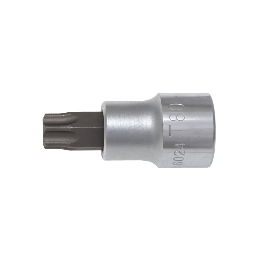 6024T80 Головка торцевая со вставкой TORX длинная 6024T80 Головка торцевая со вставкой TORX длинная