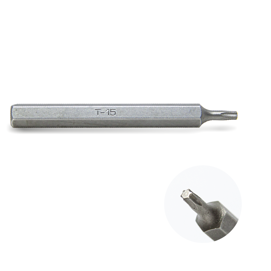 Бита длинная TORX на 5/16" T15, 042-8T15 Бита длинная TORX на 5/16" T15, 042-8T15