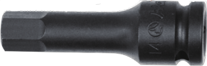Бита ударная длинная 1/2" 17мм, 84016-3M17, Hans