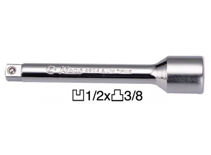 Адаптер (переходник) уменьшающий 1/2" * 3/8" 125мм, 4804-5, Hans Адаптер (переходник) уменьшающий 1/2" * 3/8" 125мм, 4804-5, Hans