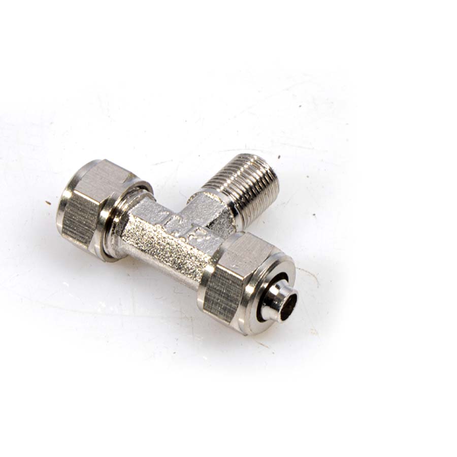 Фитинг (Тройник 1/8",ф8) Фитинг (Тройник 1/8",ф8)