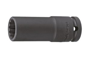 Ударная длинная головка 1/2" 19мм. 12 граней 84302M19