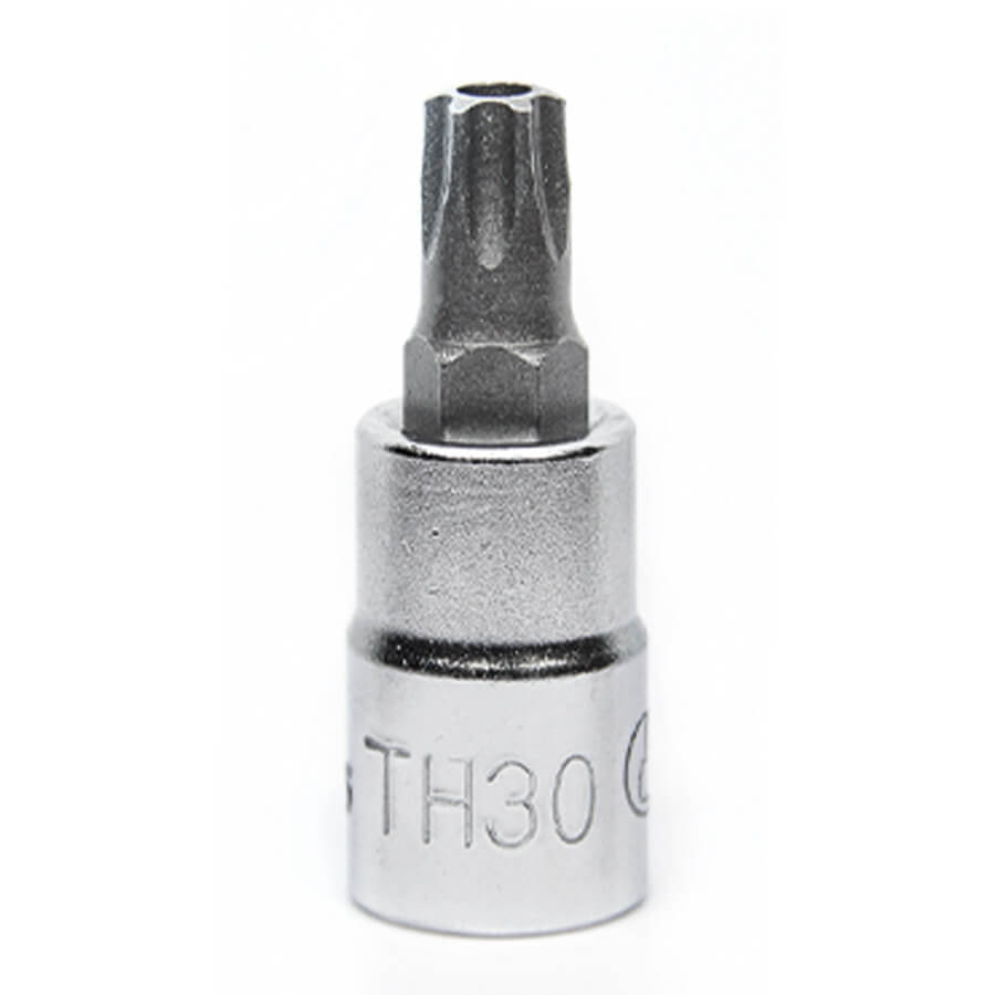 2025TH30 Торцевая головка cо вставкой TORX с отверстием 1/4" ТH30 2025TH30 Торцевая головка cо вставкой TORX с отверстием 1/4" ТH30