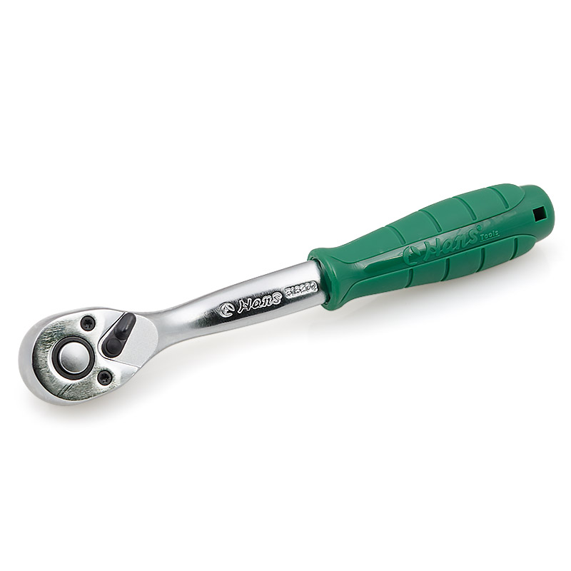 Трещотка 3/8" с быстрым сбросом, с изогнутой рукояткой Hans 3162GQ Трещотка 3/8" с быстрым сбросом, с изогнутой рукояткой Hans 3162GQ