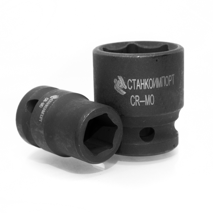 Короткая торцевая ударная головка на 1/2", 23 мм CS-12.22.23 Короткая торцевая ударная головка на 1/2", 23 мм CS-12.22.23
