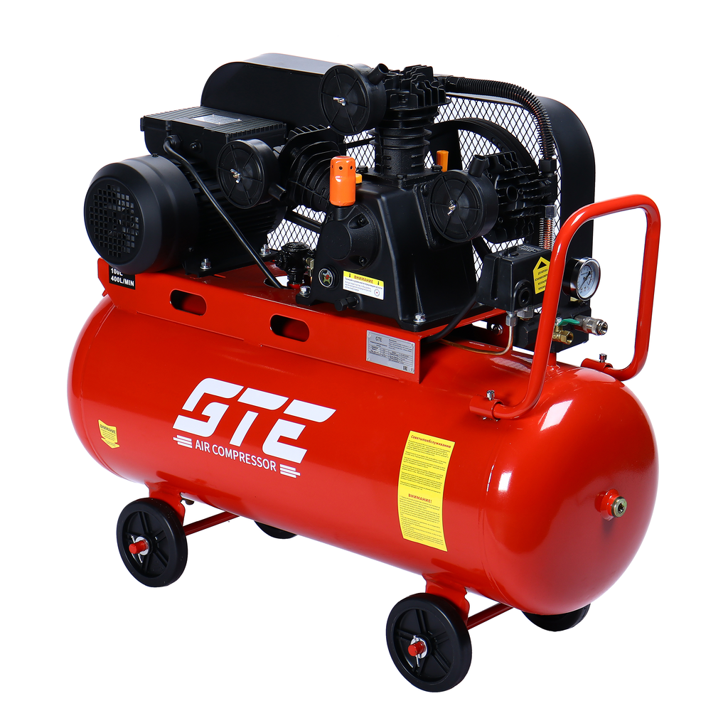 GTE-MR4100400B Компрессор поршневой с ременным приводом 220В GTE-MR4100400B Компрессор поршневой с ременным приводом 220В