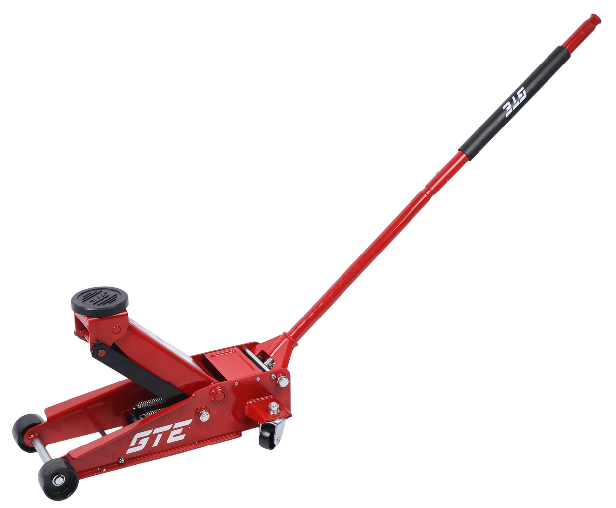 GTE-TH33007 Домкрат подкатной 3т 130-460мм двухпоршневой GTE-TH33007 Домкрат подкатной 3т 130-460мм двухпоршневой