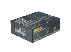 KraftWell KRW-WS0512RG Грузики самоклеящиеся серые 12×5гр., 50 шт., закругленные