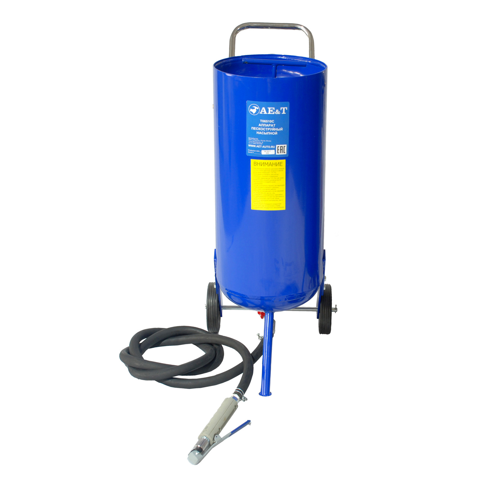 ak0cpgjju3ffaceynmtzg2b62cc825x2 Аппарат пескоструйный насыпной T06510C AE&T 38л