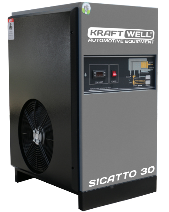 19639_p3dhsf3bvw KraftWell SICATTO 30 Осушитель рефрижераторный 3600 м3/мин, 16 бар, 0,7 кВт