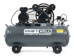 KraftWell SPIRUS 420A Компрессор поршневой 420 л/мин, 10 бар, 100 л, 380В