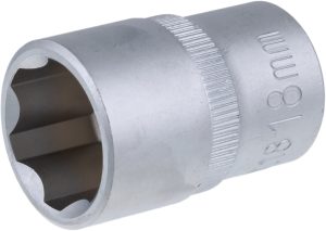 Торцевая головка короткая 1/2″, 27 мм, СТАНКОИМПОРТ, CS-12.10.27