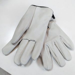 Перчатки кожаные M
