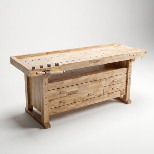 Верстак столярный XL 200 х 80см с 4 ящиками